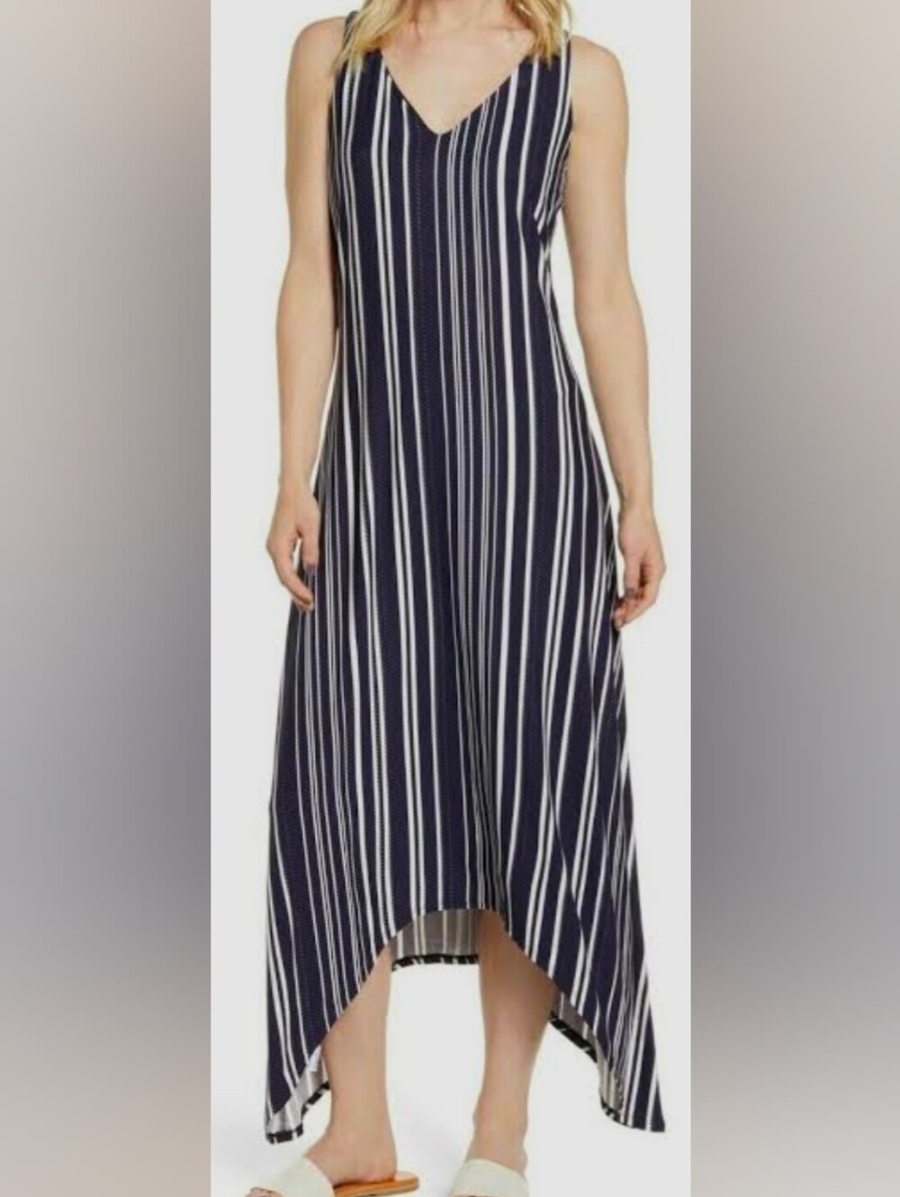 Tommy Bahama Anoche Striped Dress L